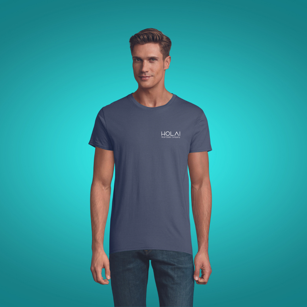 CAMISETA ALGODÓN MANGA CORTA HOLA!