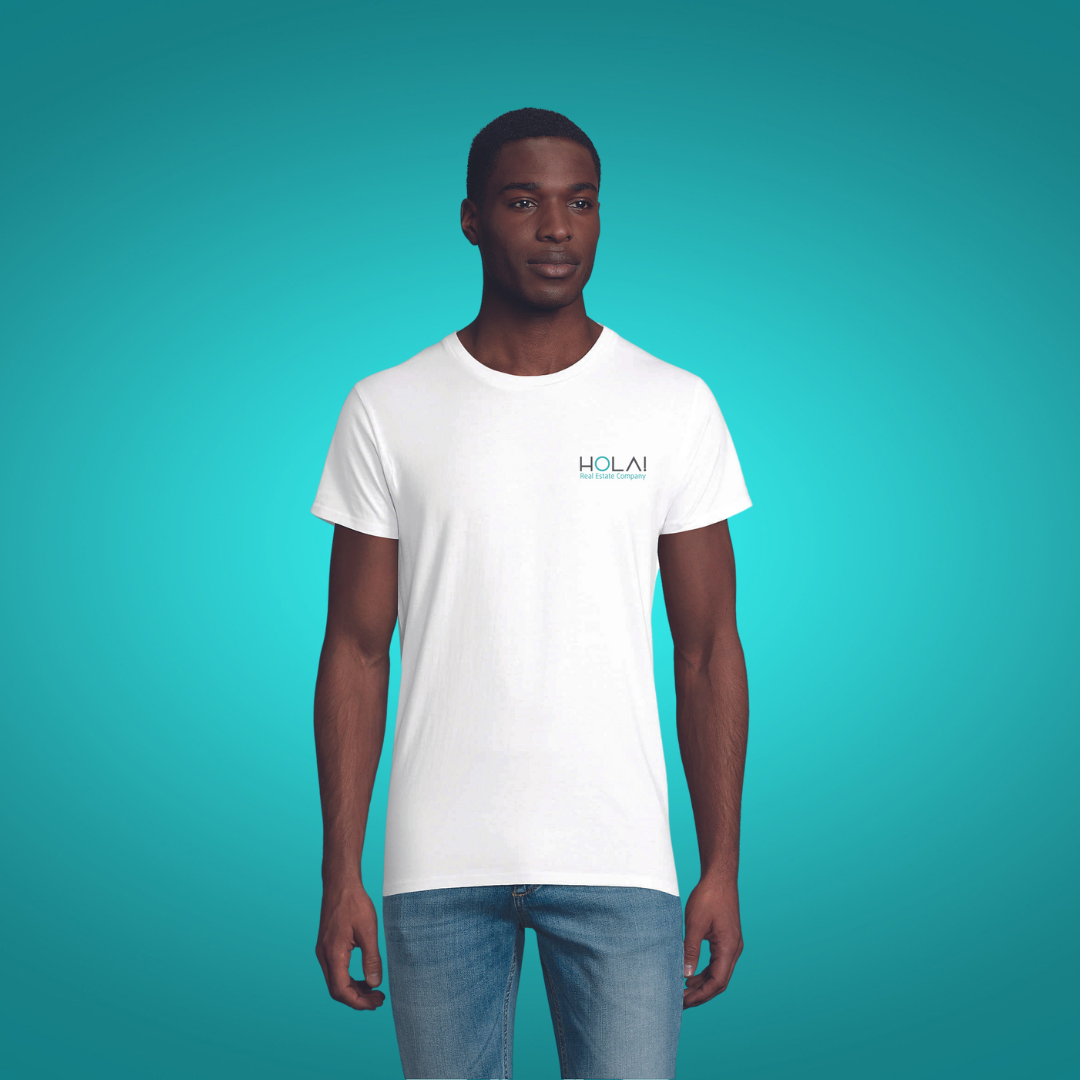 CAMISETA ALGODÓN MANGA CORTA HOLA!